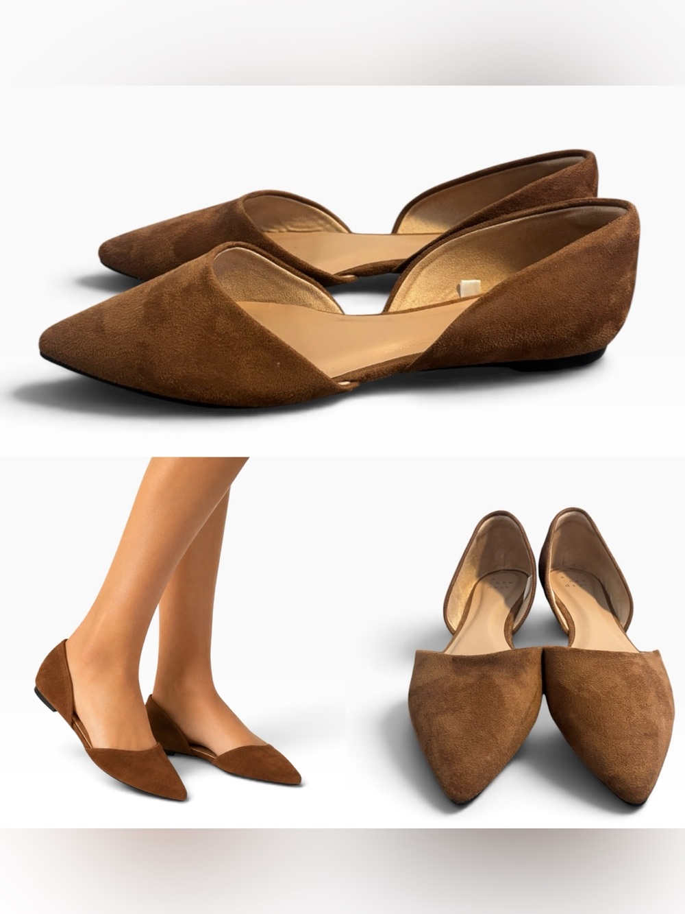 A New Day Memory Foam Ballet Flats - Size 8